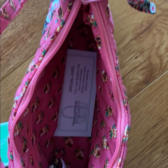 NWT Vera Bradley Molly Pink Paisley Small Bag - Picture 6 of 6